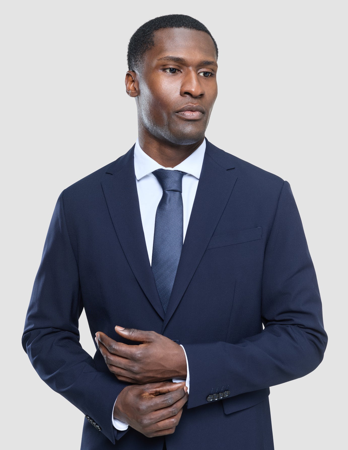 Essential Blazer Slim Midnight Blue